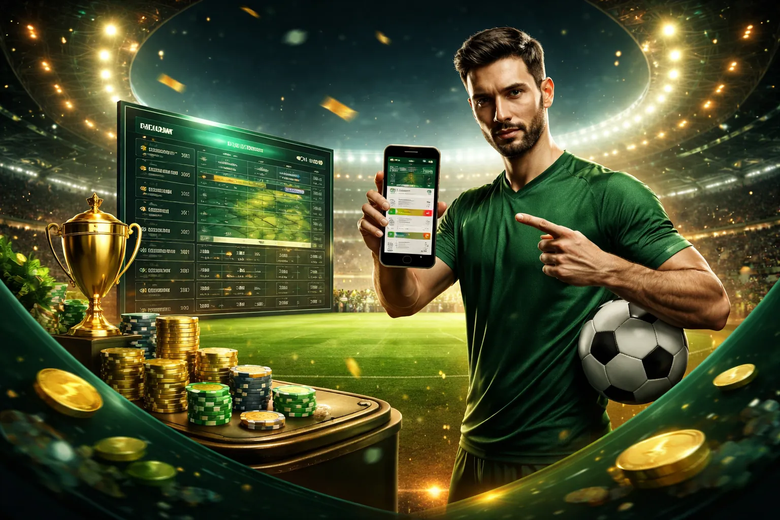 Hình nền ứng dụng 1xBet Melbet